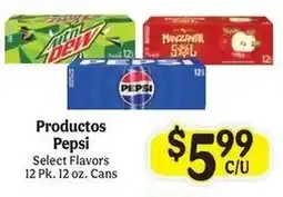 La Michoacana Productos Pepsi offer