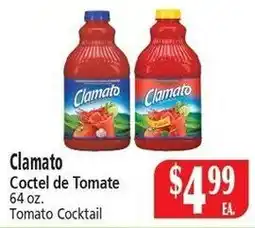 El Ahorro Clamato Tomato Cocktail offer
