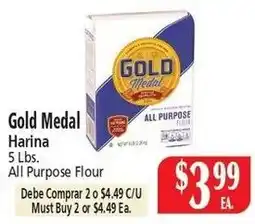 El Ahorro Gold Medal Harina offer