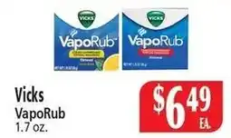 El Ahorro Vicks VapoRub offer