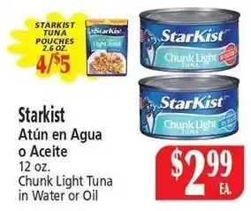 Starkist Chunk Light Tuna