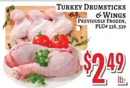 Trade Fair Supermarket Turkey Drumsticks & Wings offer