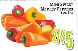 Trade Fair Supermarket Mini Sweet Medley Peppers offer