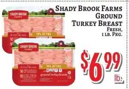 Trade Fair Supermarket Shady Brook Farms Ground Turkey Breast offer