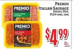Trade Fair Supermarket Premio Italian Sausage offer