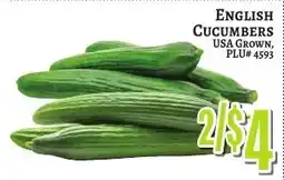 Trade Fair Supermarket English Cucumbers offer