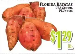 Trade Fair Supermarket Florida Batatas offer