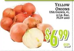 Trade Fair Supermarket Yellow Onions offer