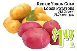 Trade Fair Supermarket Red or Yukon Gold Loose Potatoes offer
