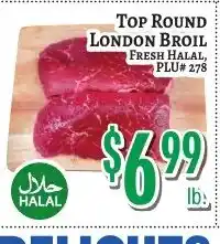 Trade Fair Supermarket Top Round London Broil offer