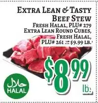 Trade Fair Supermarket Extra Lean & Tasty Beef Stew offer