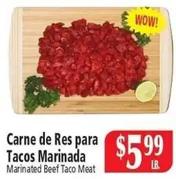 El Ahorro Marinated Beef Taco Meat offer