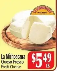 El Ahorro La Michoacana Queso Fresco Fresh Cheese offer