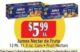 El Ahorro Jumex nectar de fruta offer