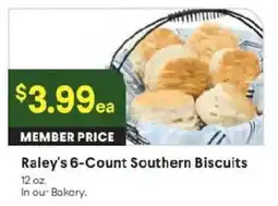 Raley's Raley's 6-Count Southern Biscuits offer