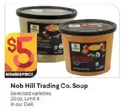 Raley's Nob Hill Trading Co. Soup offer
