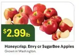 Raley's Honeycrisp, Envy or SugarBee Apples offer