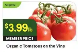Raley's Organic Tomatoes on the Vine offer