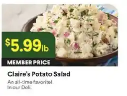 Raley's Claire's Potato Salad offer