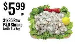 Jons International P&D Shrimp offer