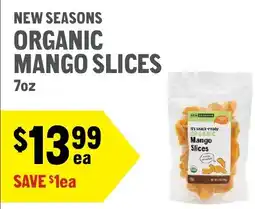 New Seasons Market New Seasons organic mango slices offer