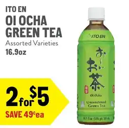 New Seasons Market Ito en oi ocha green tea offer