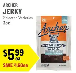 New Seasons Market Archer jerky offer