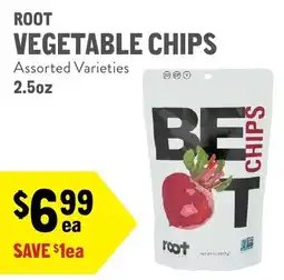 New Seasons Market Root vegetable chips offer