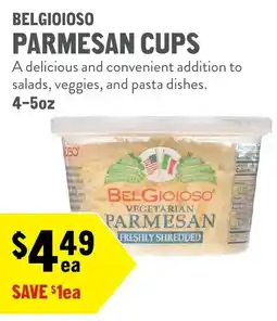 New Seasons Market BelGioioso vegetarian parmesan offer