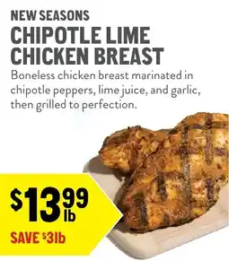 New Seasons Market New Seasons Chipotle Lime Chicken Breast offer
