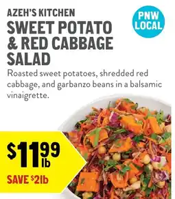 New Seasons Market Azeh's Kitchen Sweet Potato & Red Cabbage Salad offer