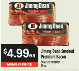 Raley's Jimmy Dean Smoked Premium Bacon offer