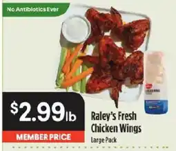 Raley's Raley's Fresh Chicken Wings offer