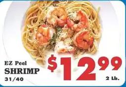 Foodland EZ Peel Shrimp offer