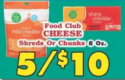 Foodland Food Club cheese offer