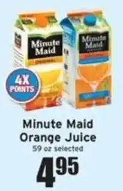 Ray's Food Minute Maid Orange Juice offer
