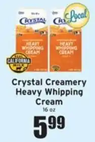 Ray's Food Crystal Creamery Heavy Whipping Cream offer