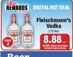 Ray's Food Fleischmann's Vodka offer
