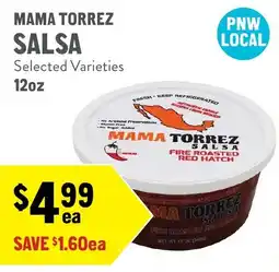New Seasons Market Mama torrez salsa offer