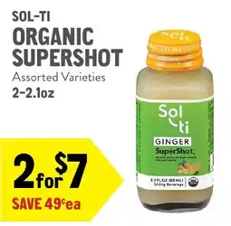 New Seasons Market Sol-ti organic supershot offer