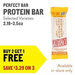 New Seasons Market Perfect bar protein bar offer