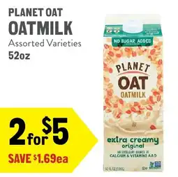 New Seasons Market Planet Oat Oatmilk offer