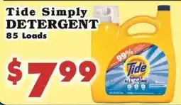 Foodland Tide Simply Detergent offer