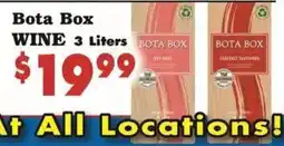 Foodland Bota Box Wine offer