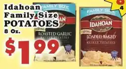 Foodland Idahoan family size potatoes offer