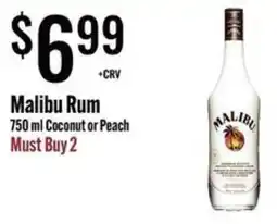 Jons International Malibu Rum offer