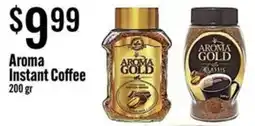 Jons International Aroma Gold Instant Coffee offer