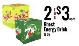 Jons International Ghost Energy Drink offer