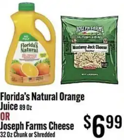 Jons International Florida's Natural Orange Juice offer