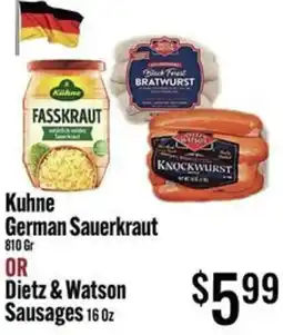 Jons International Kuhne German Sauerkraut offer